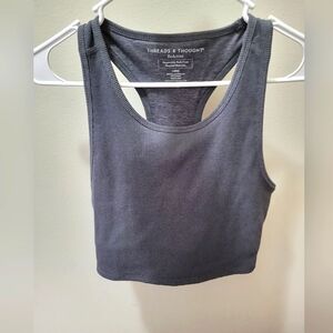Threads 4 Thought Women's Gray Tank Top.euc. Size Large.